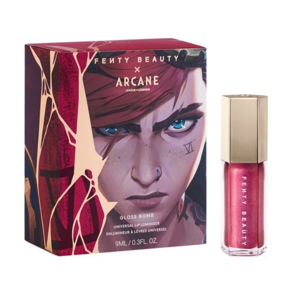 Fenty Beauty x Arcane Gloss Bomb Universal Lip Luminizer Rebel Raisr‎ Limited